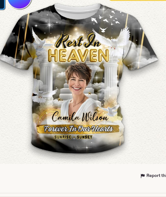 Forever Loved Memorial Tee