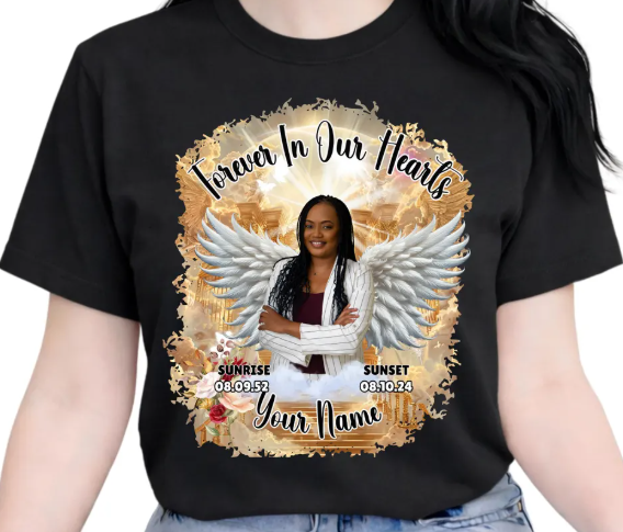 Always in Our Hearts Memorial Tee