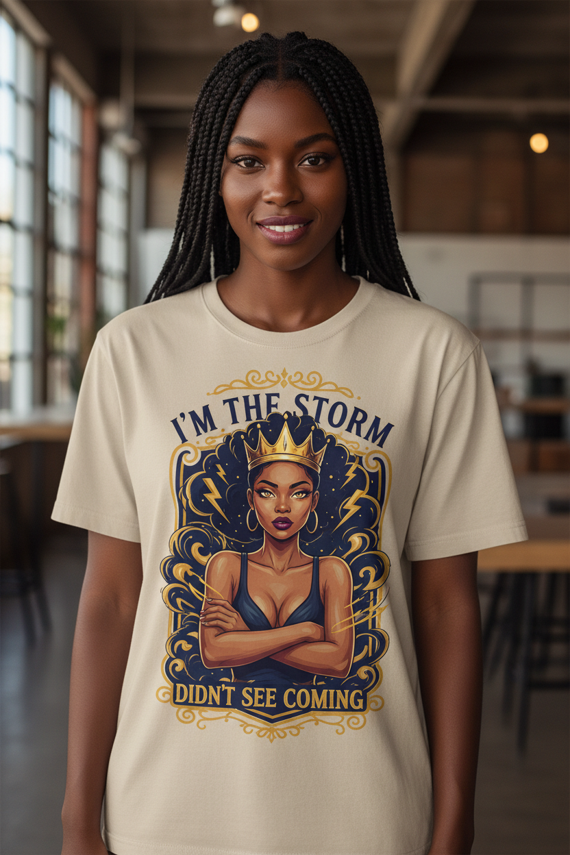 Design 4 - I'm The Storm No Cup
