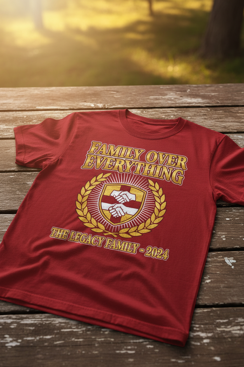Family Over Everything Family Reunion Tee